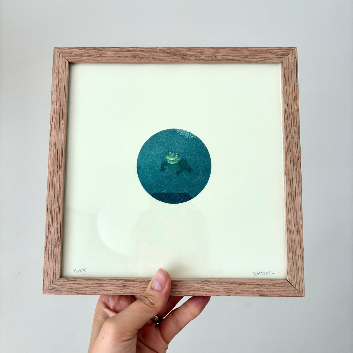 Grenouille 1 (ENCADRÉE)
